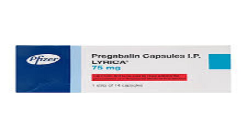 Lyrica 75 mg in pills.